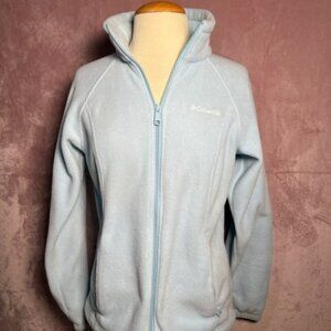 Womens Columbia Fleece Zip Up Small